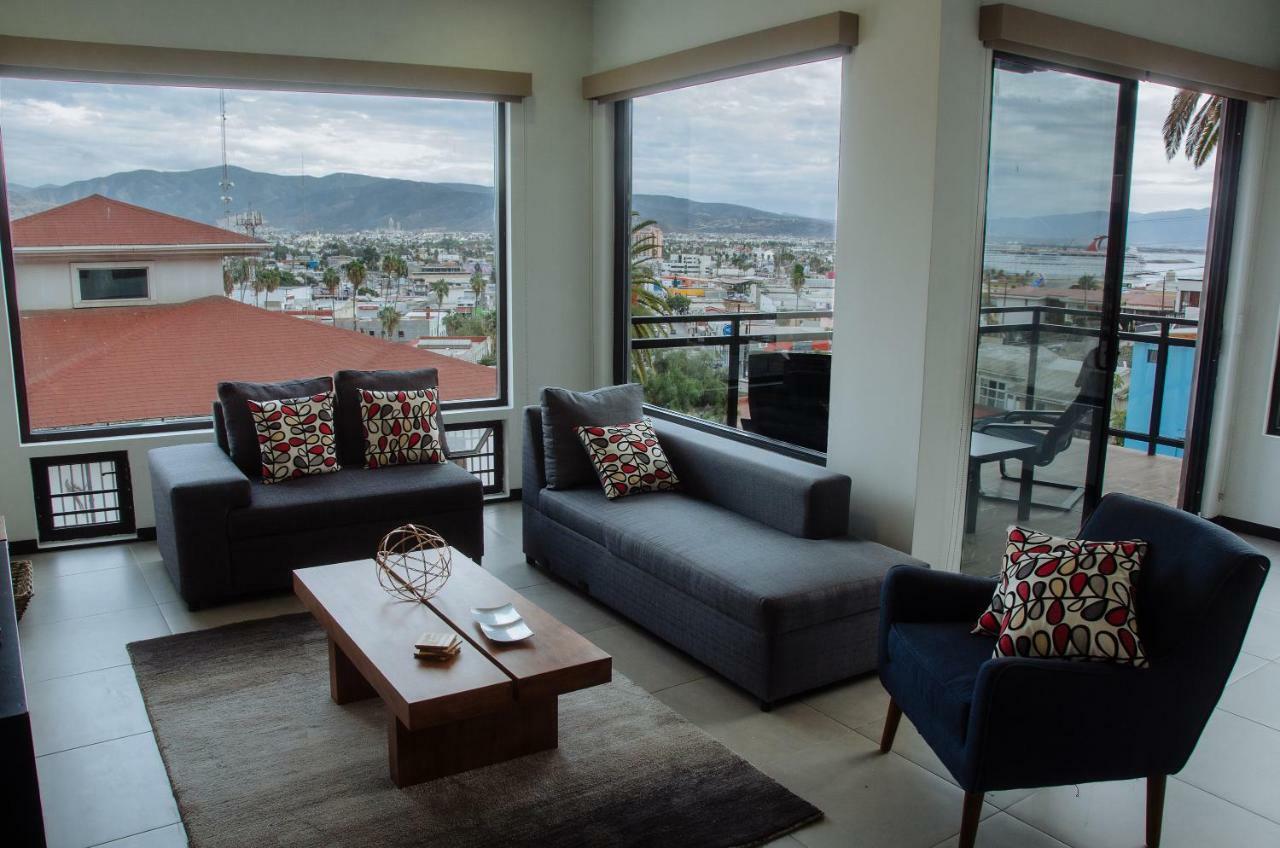 El Refugio Apartment เอนเซนาดา ภายนอก รูปภาพ